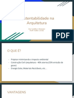 Arquitetura Sustentável