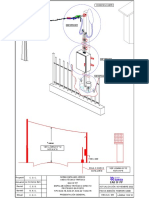 Empalme Aéreo Directo Trifásico Protegido en Poste, EAD 3F PP.