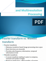 Fourier vs Wavelet: Frequency and Time Analysis of Images