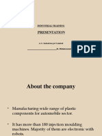 Industrial Training Process Overview