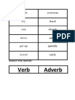 Match The Adverb