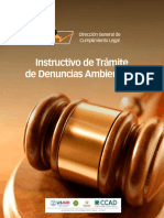 Instructivo Denuncias Ambientales