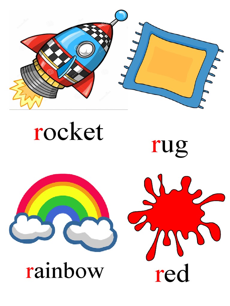 Mini Color Printable Flashcard