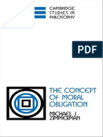 (Cambridge Studies in Philosophy) Michael J. Zimmerman - The Concept of Moral Obligation-Cambridge University Press (1996)