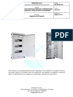 (PRO-M-004-V01) Manual de Instalacion Operacion y Mantenimiento Distribucion CCM Armarios