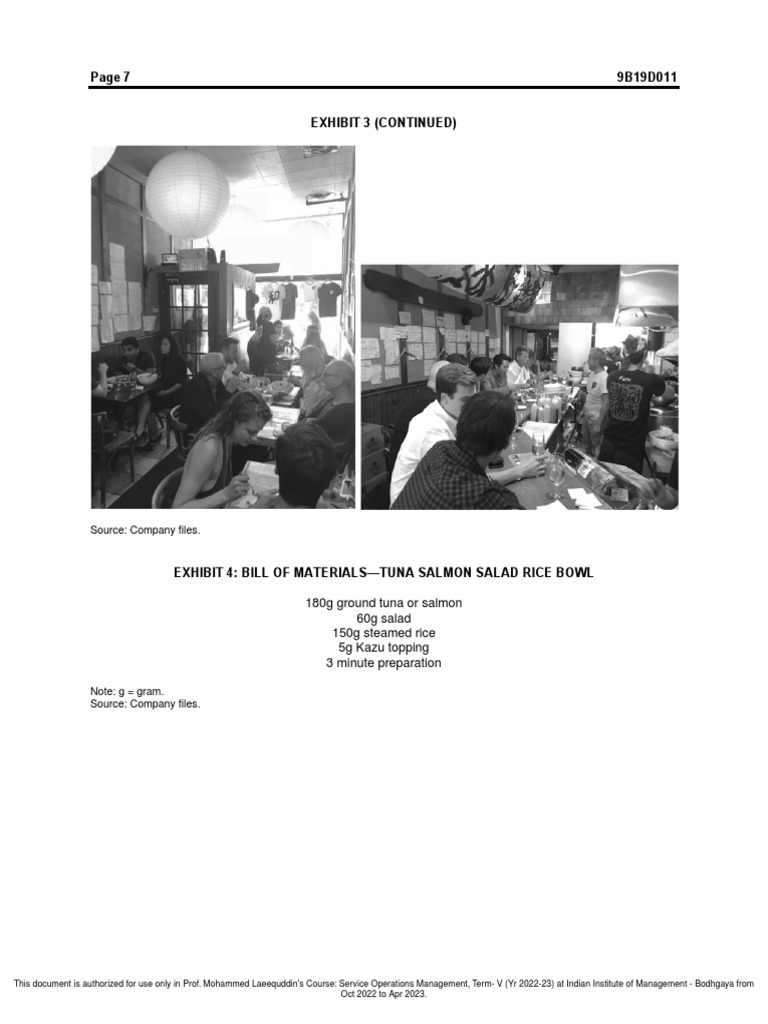 Restaurant KAZU - Managing Restaurant Congestion-7 | PDF