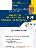 Tema 1 Introduccion Costos Agroindustriales