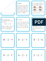 Es M 101 Juego de Cartas Multiplicacion y Division x2