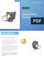 Semana 1 - Atividade 2 Expressões Faciais - Itty Bitty Buggy em Casa