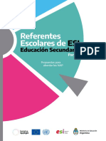 Referentes Escolares ESI E Secundaria