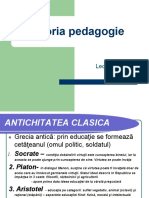 Istoria Pedagogiei