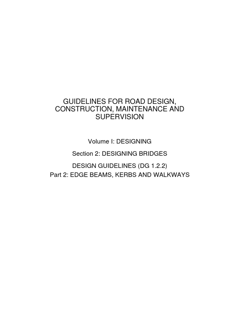 Bridge Design & Safety Guidelines | PDF | Computers