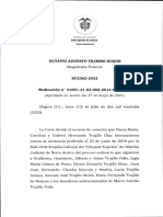 Octavio Augusto Tejeiro Duque: Corte Suprema de Justicia