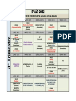 Evaluaciones 3° Trimestre