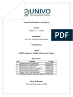 Caso 3. Grupo Deming. Aplicación Del QFD