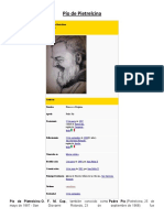 Biografia de Pío de Pietrelcina