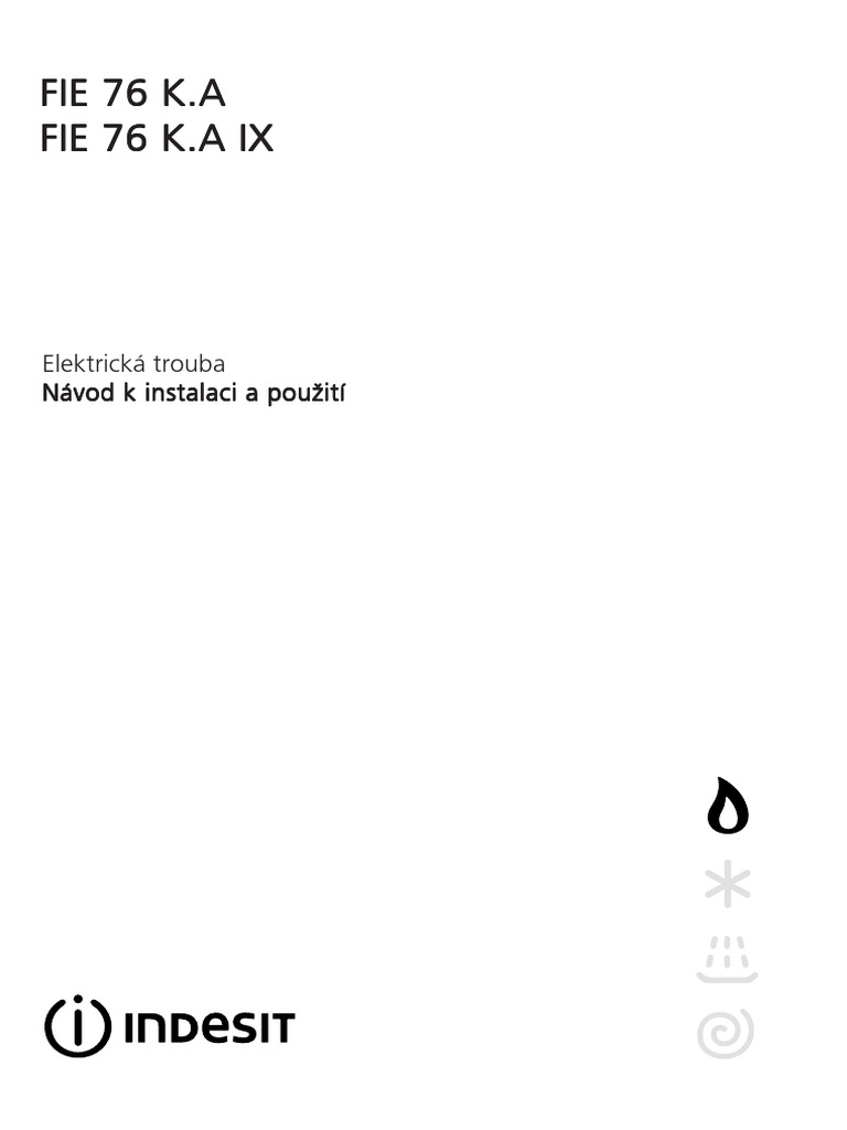 Indesit Fie 76 K.A Ix | PDF