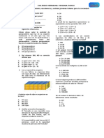 Prueba Olimpiadas Matemáticas Categoria Infantil