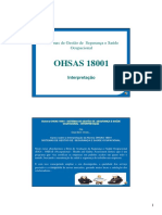 Sistema OHSAS 18001 - Interpretação da Norma de Gestão de Segurança e Saúde Ocupacional
