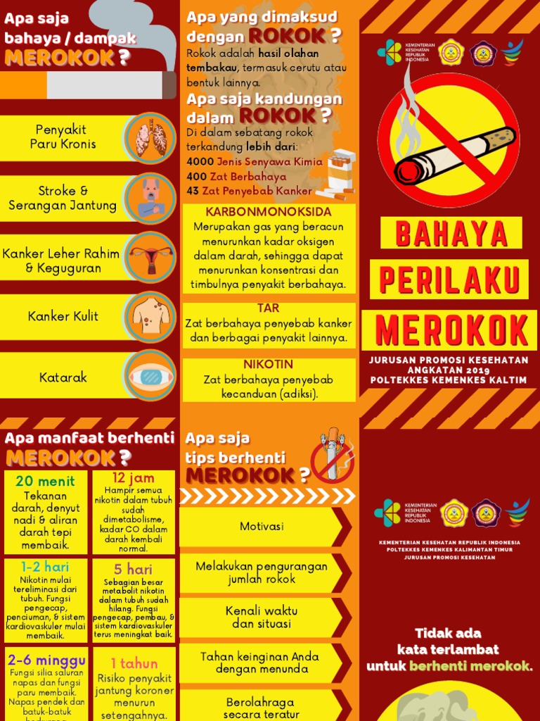 Bahaya dan Manfaat Berhenti Merokok | PDF | Pengembangan Diri | Gaya Hidup