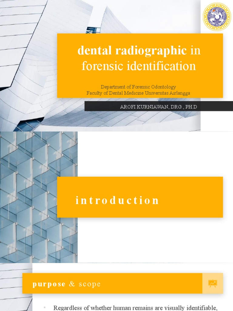 Forensic Dental Radiography PDF