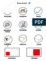 Dicas Visuais para Atividades