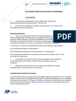 Requisitos Residencias Medicina Bioquimica