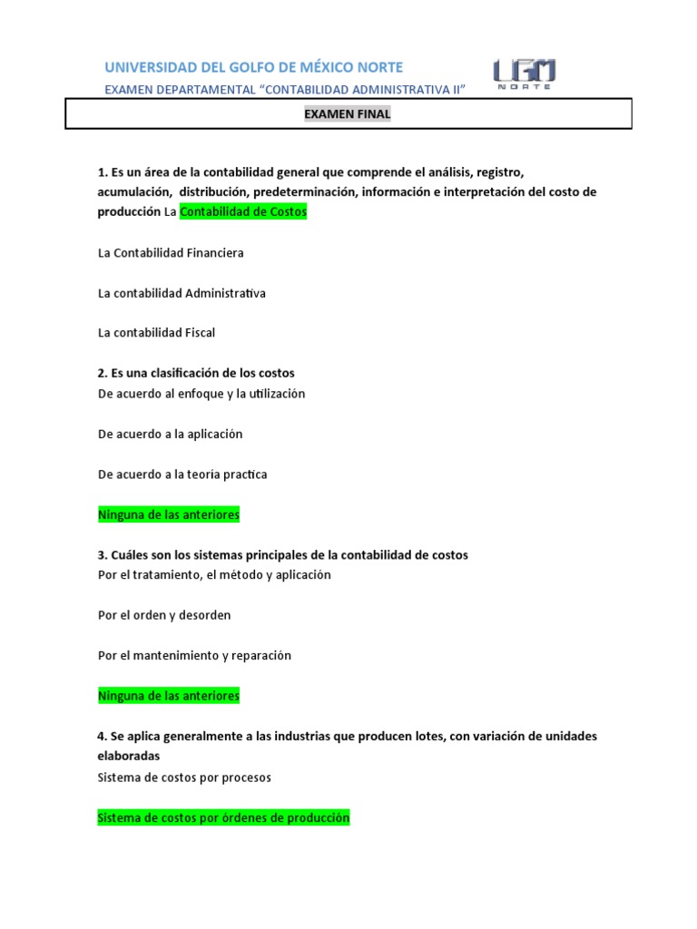 3 Contabilidad Administrativa Ii Pdf Contabilidad Costo