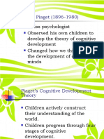 Piagets Cognitive Development