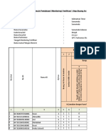 Lembar Monitoring - Verifkasi 5 Pilar STBM 2021