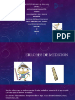 Errores de Medición