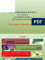 4.la Cuenta y La Partida Doble - Ecuacion Contable