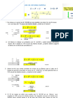 Finanzas - Clase 1 Ejercicios Interés Simple