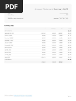 Apple Cash Statement