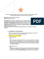 Plan de Trabajo - Evidencia 2,3