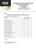 PEDS Response Form PDF Download | PDF