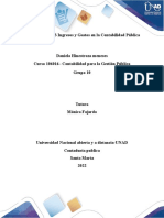 Unidad 2 - Caso 3 Ingresos y Gastos en La Contabilidad Pública (Contabilidad para La Gestion)