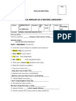 Evaluacion Final Easl 1 2022 Iia Viernes 7 PM (J)