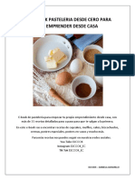 E-Book Pasteleria Desde Cero para Emprender Desde Casa: Djcook - Daniela Jaramillo