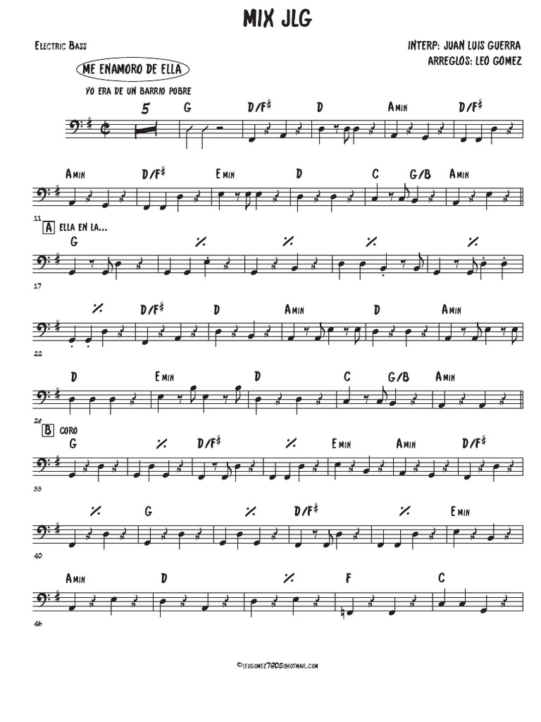 MIX JLG Electric Bass PDF
