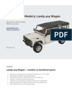 Build Guide - Model 5 Landy 4x4 Wagon