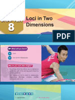 Chapter 8 Loci in Two Dimensions