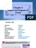 Chapter 6 Angles and Tangents of Circles