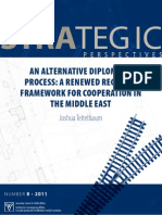 A Renewed Regional Framework For Cooperation in The Middle East