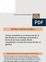 Colocación SNG: Técnica, objetivos, materiales y complicaciones