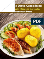Recetas de Dieta Cetogénica 25 Deliciosas Recetas de Pollo by Bittencourt Press 