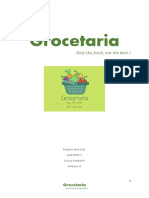 Grocetaria - A Report