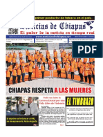 Periódico Noticias de Chiapas, Edición Virtual Sábado 26 de Noviembre de 2022