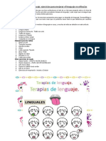 Terapias Del Lenguaje - Lectura