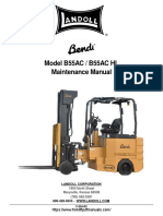 Bendi B55 Forklift Truck Maintenance Manual PDF